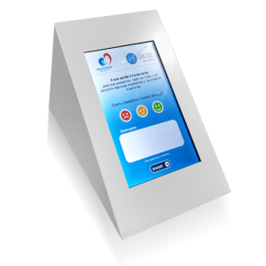 Quiosque Multimédia, Sistema de Inquérito de Satisfação, SV-COMPACT KIOSK - ANDROID [QMSV2] - Branco